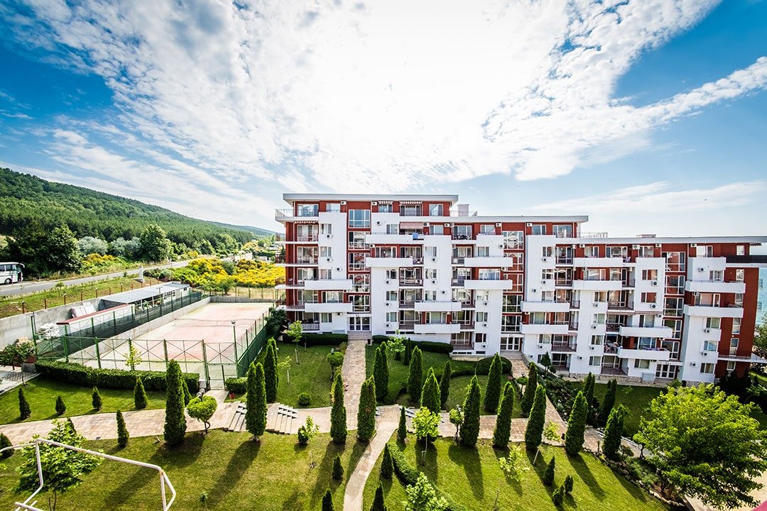 Апаратамент 1+1, Первая  линия моря, Комплекс Panorama Fort Beach, Святой Влас