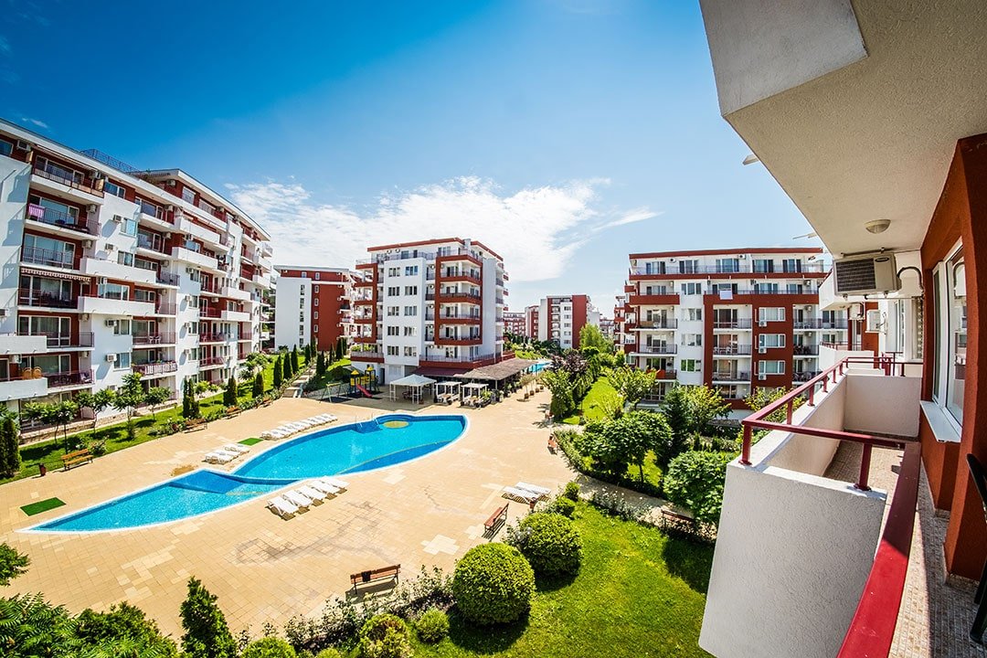 Апаратамент 1+1, Первая  линия моря, Комплекс Panorama Fort Beach, Святой Влас
