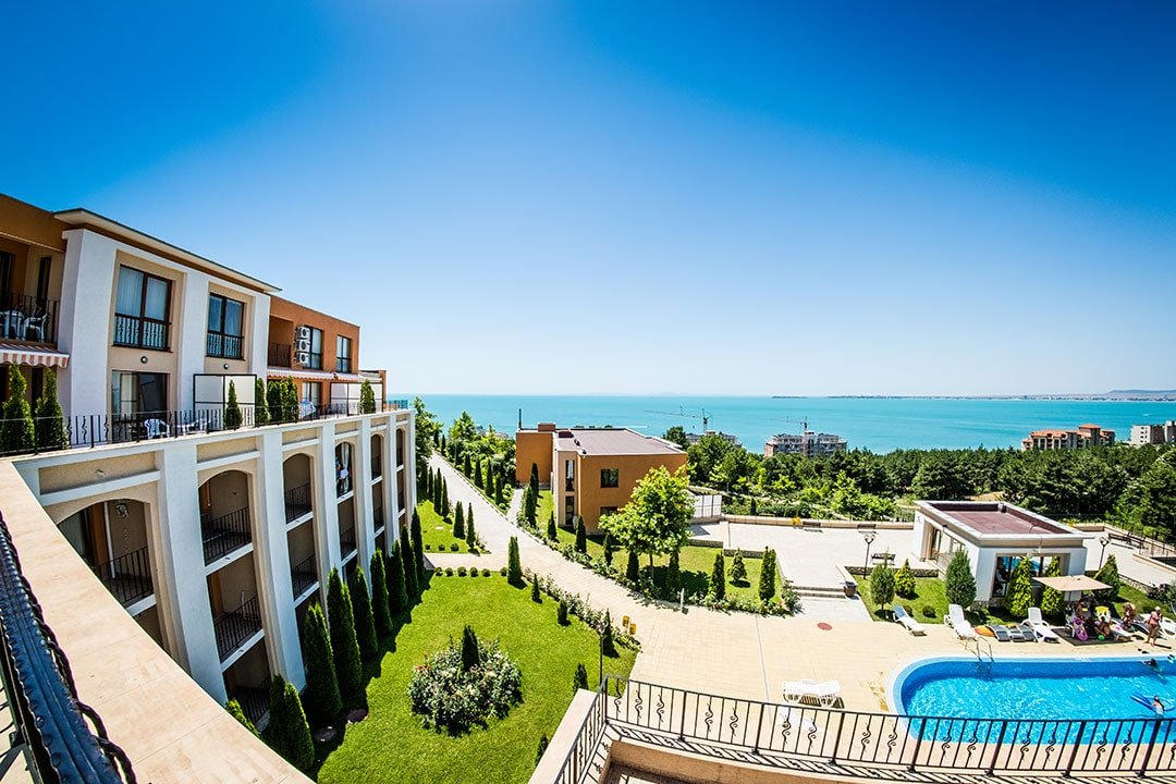 Апаратамент 1+1, Первая  линия моря, Комплекс Panorama Fort Beach, Святой Влас