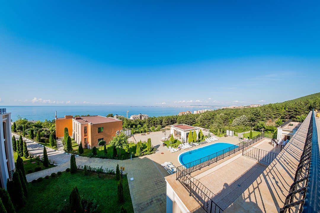 Апаратамент 1+1, Первая  линия моря, Комплекс Panorama Fort Beach, Святой Влас