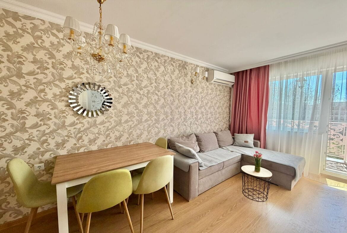 2-х комнатный апартамент 1+1, комплекс премиум класса Sweet Homes 6 , Солнечный Берег