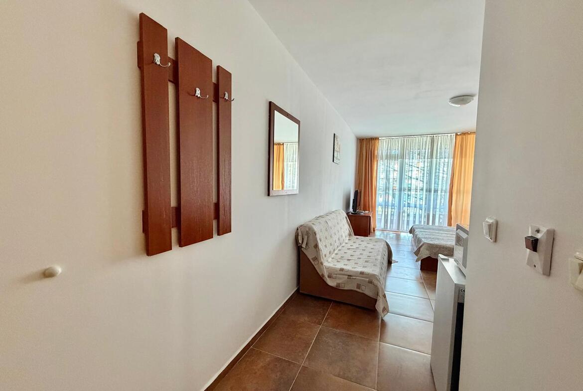 Апартамент студия, 1+0, закрытый комплекс Abelia Residenсе, Солнечный Берег