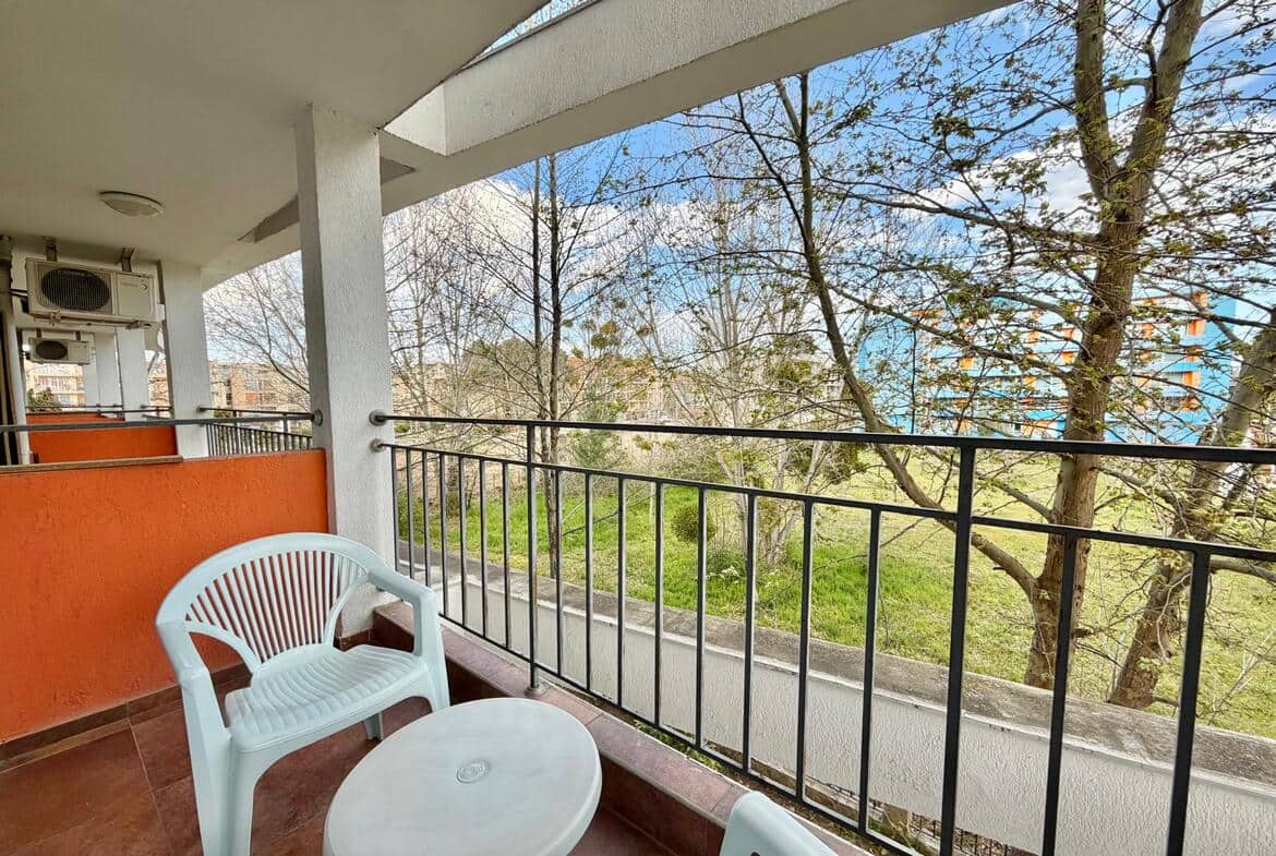 Апартамент студия, 1+0, закрытый комплекс Abelia Residenсе, Солнечный Берег