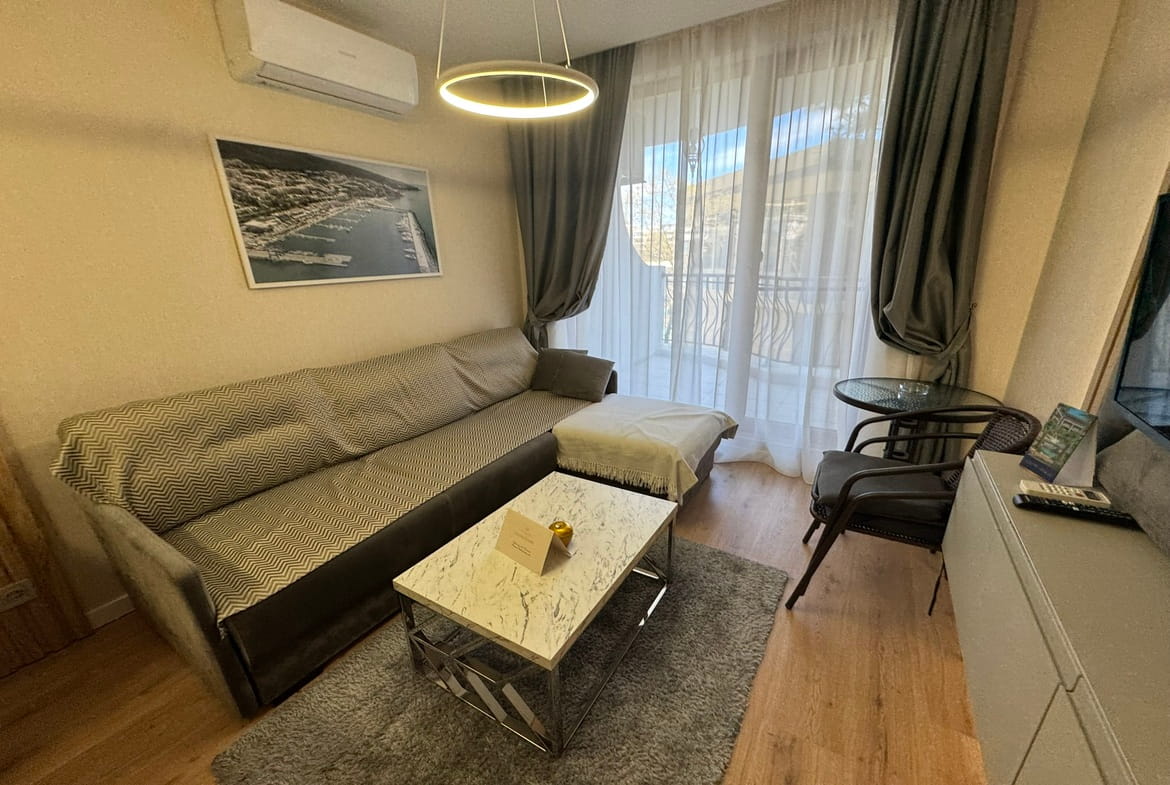 Премиум апартамент 2026 год, 1+1, с одной спальней, комплекс Harmony Suites Premium , Солнечный берег