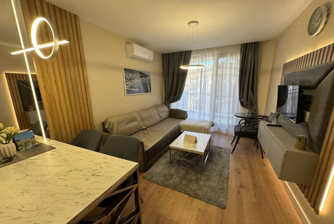 Премиум апартамент 2026 год, 1+1, с одной спальней, комплекс Harmony Suites Premium , Солнечный берег