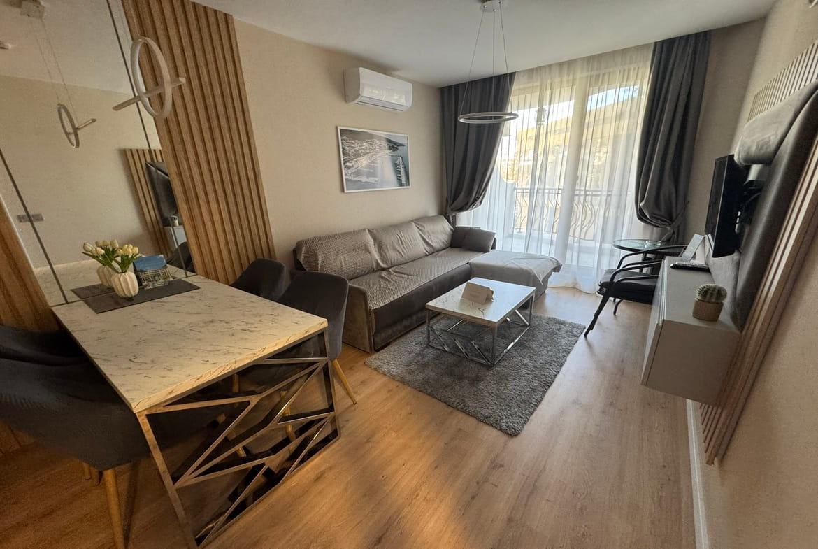 Премиум апартамент 2026 год, 1+1, с одной спальней, комплекс Harmony Suites Premium , Солнечный берег