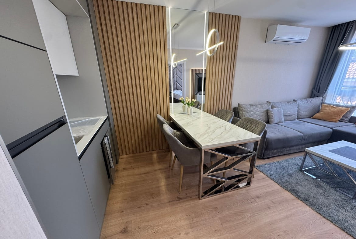 Апартамент 1+1, с одной спальней, Premium комплекс Harmony Suits Dream Park, Солнечный берег