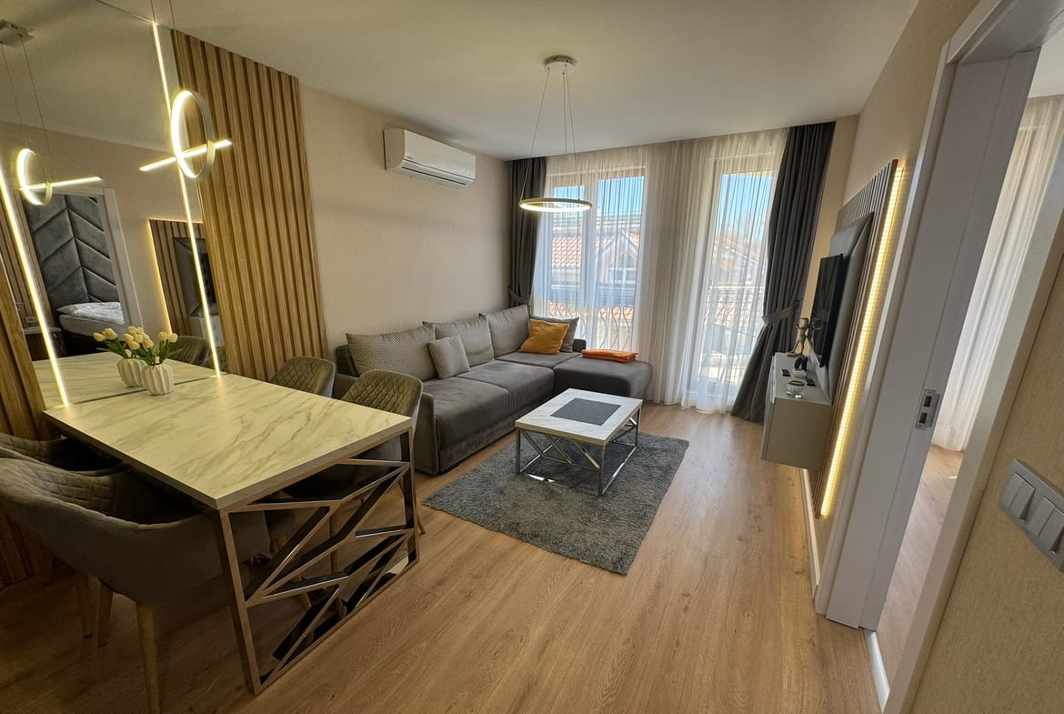 Апартамент 1+1, с одной спальней, Premium комплекс Harmony Suits Dream Park, Солнечный берег