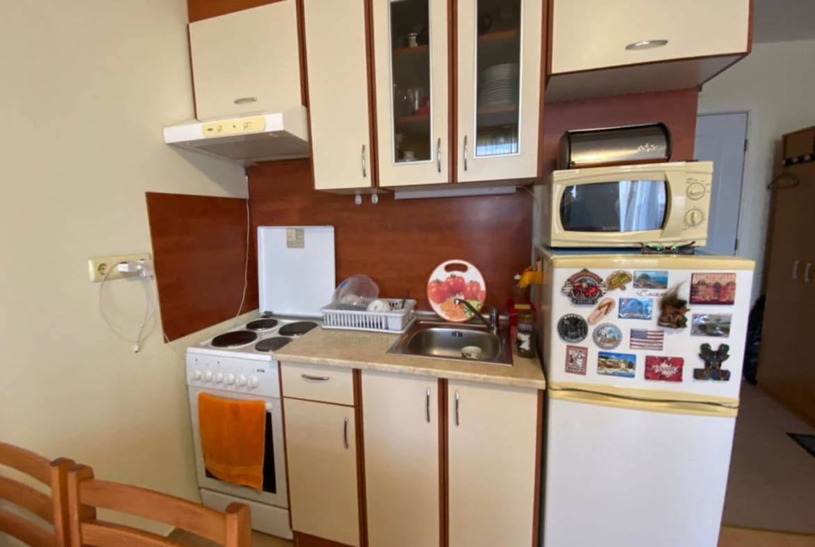 Квартира студия, Солнечный берег, комплекс Holiday Fort Club