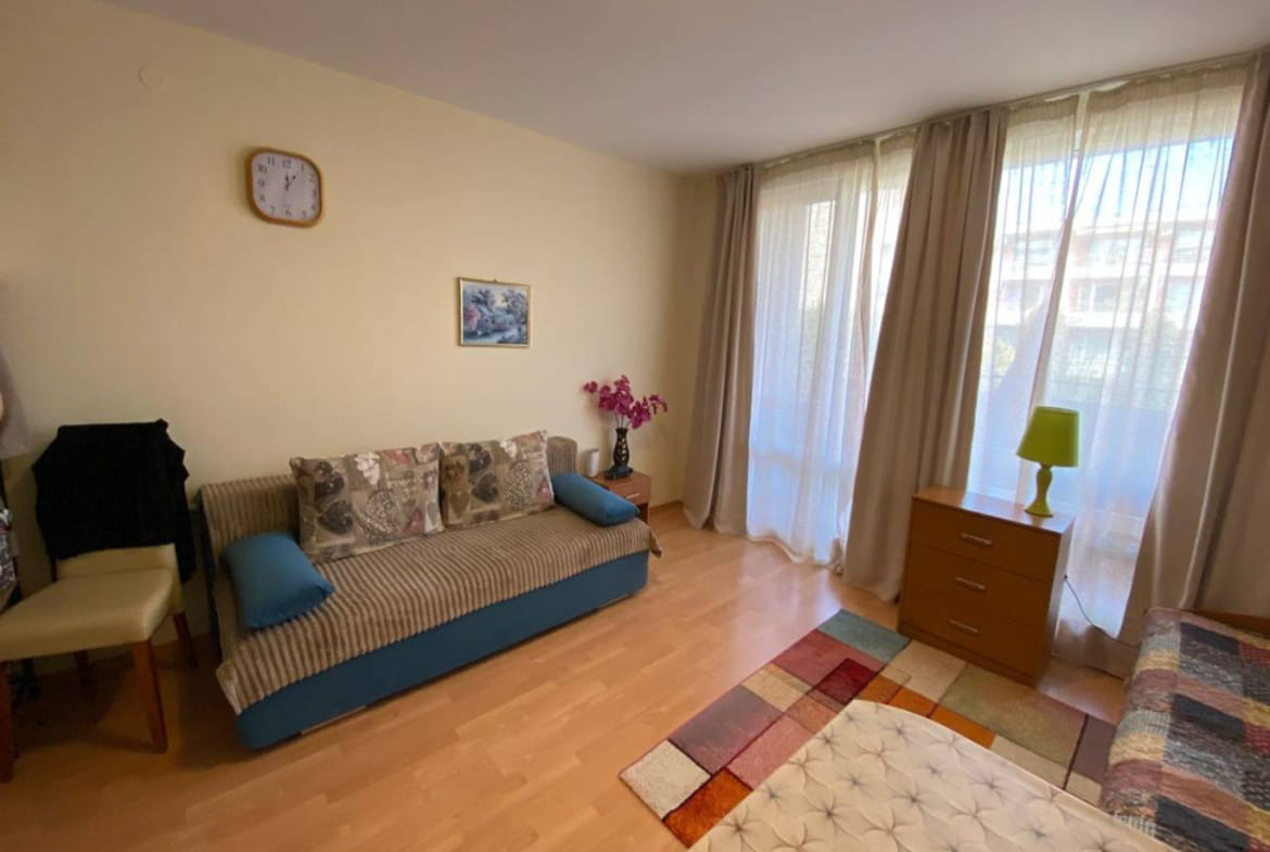 Квартира студия, Солнечный берег, комплекс Holiday Fort Club