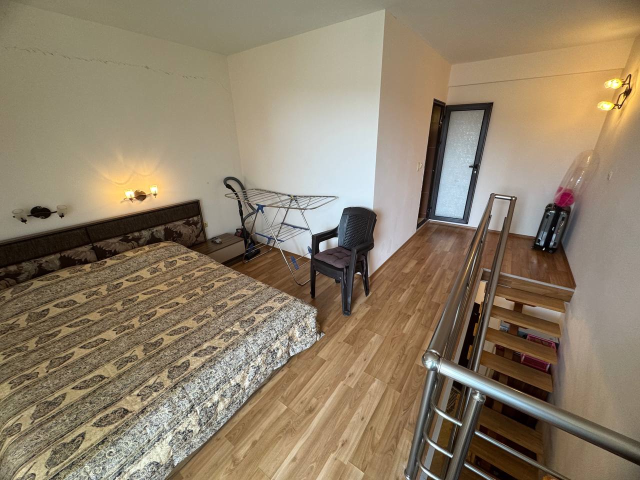 Мезонет 2 уровня, 1 спальня, двухкомнатная квартира в комплексе Amber Beach, Солнечный Берег
