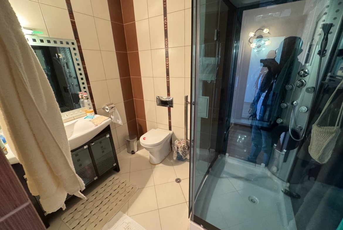 Мезонет 2 уровня, 1 спальня, двухкомнатная квартира в комплексе Amber Beach, Солнечный Берег