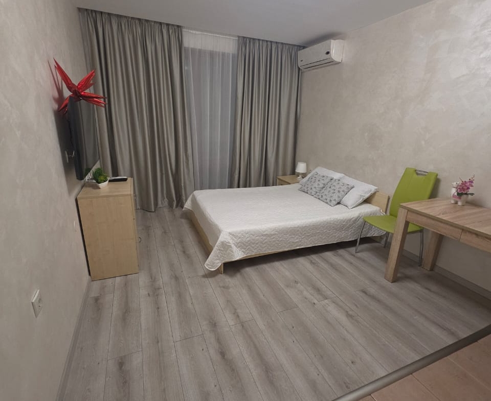 Квартира студия в СПА комплексе на 1-ой линии моря, Prestige Fort Beach, Свети Влас
