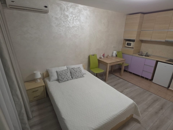 Квартира студия в СПА комплексе на 1-ой линии моря, Prestige Fort Beach, Свети Влас