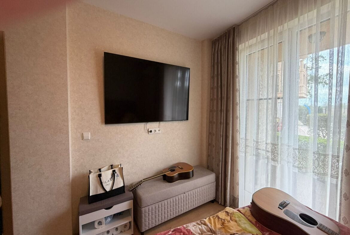Апартамент 1+1, 1 спальня , Комплекс Премиум Класса Aphrodite Park , Солнечный Берег