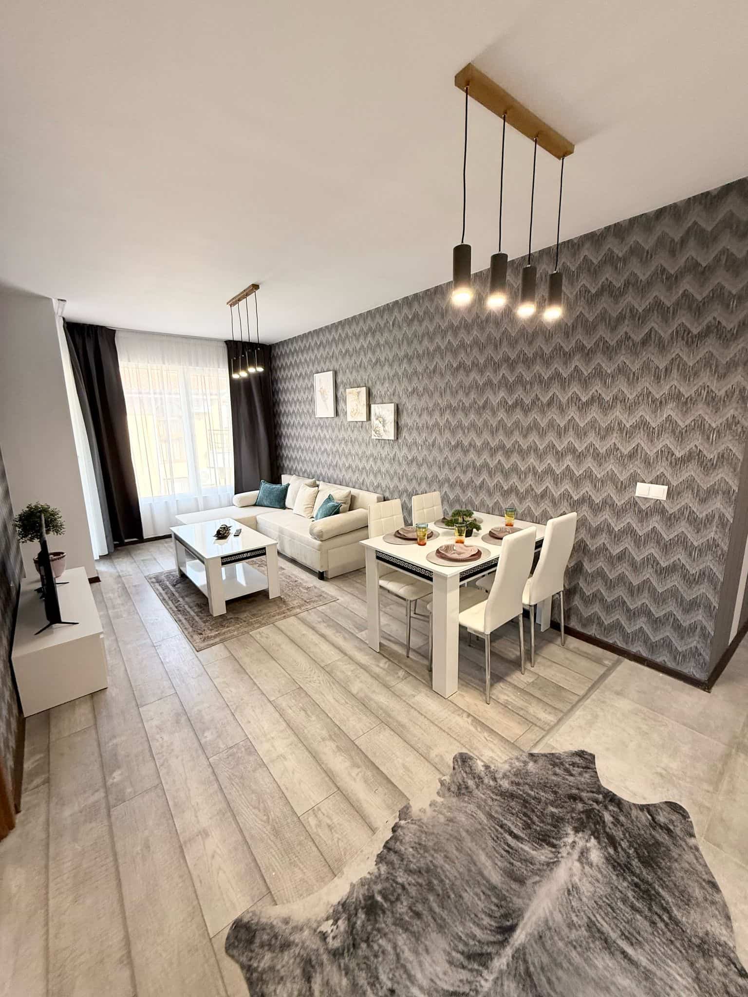 2-х комнатный апартамент с 1-ой спальней. Комплекс у моря Domus Extra, Святой влас