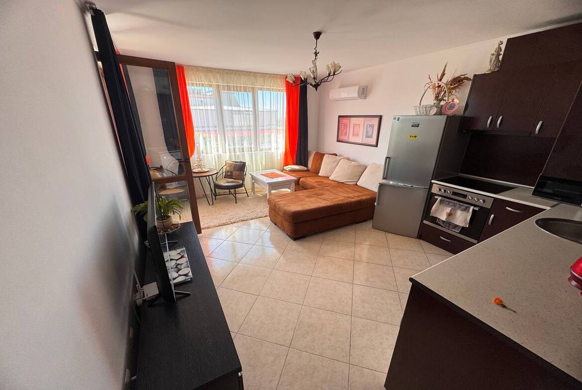 Апартамент 1+1, двухкомнатный в СПА комплексе Famagusta Antonia, Ахелой