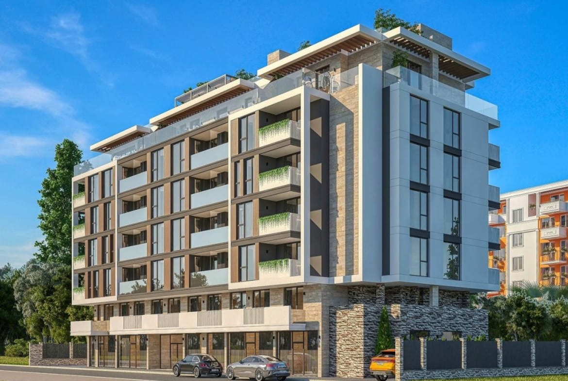 Апартамент 1+1. 1 Спальня. Комплекс Vogue Residence, Солнечный Берег.