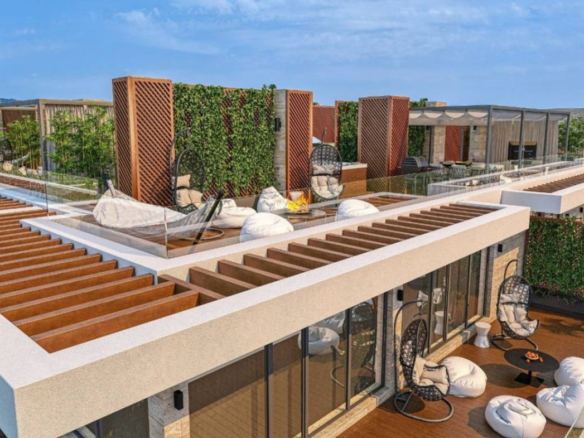 Апартамент 1+1. 1 Спальня. Комплекс Vogue Residence, Солнечный Берег.