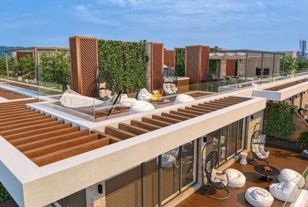 Апартамент 1+1. 1 Спальня. Комплекс Vogue Residence, Солнечный Берег.