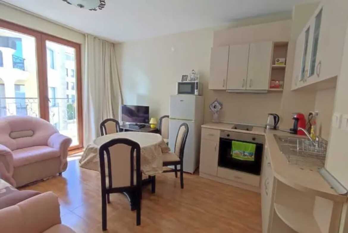 Апартамент 1+1, Первая линия моря, SPA комплекс Royal Bay 1,  Святой Влас