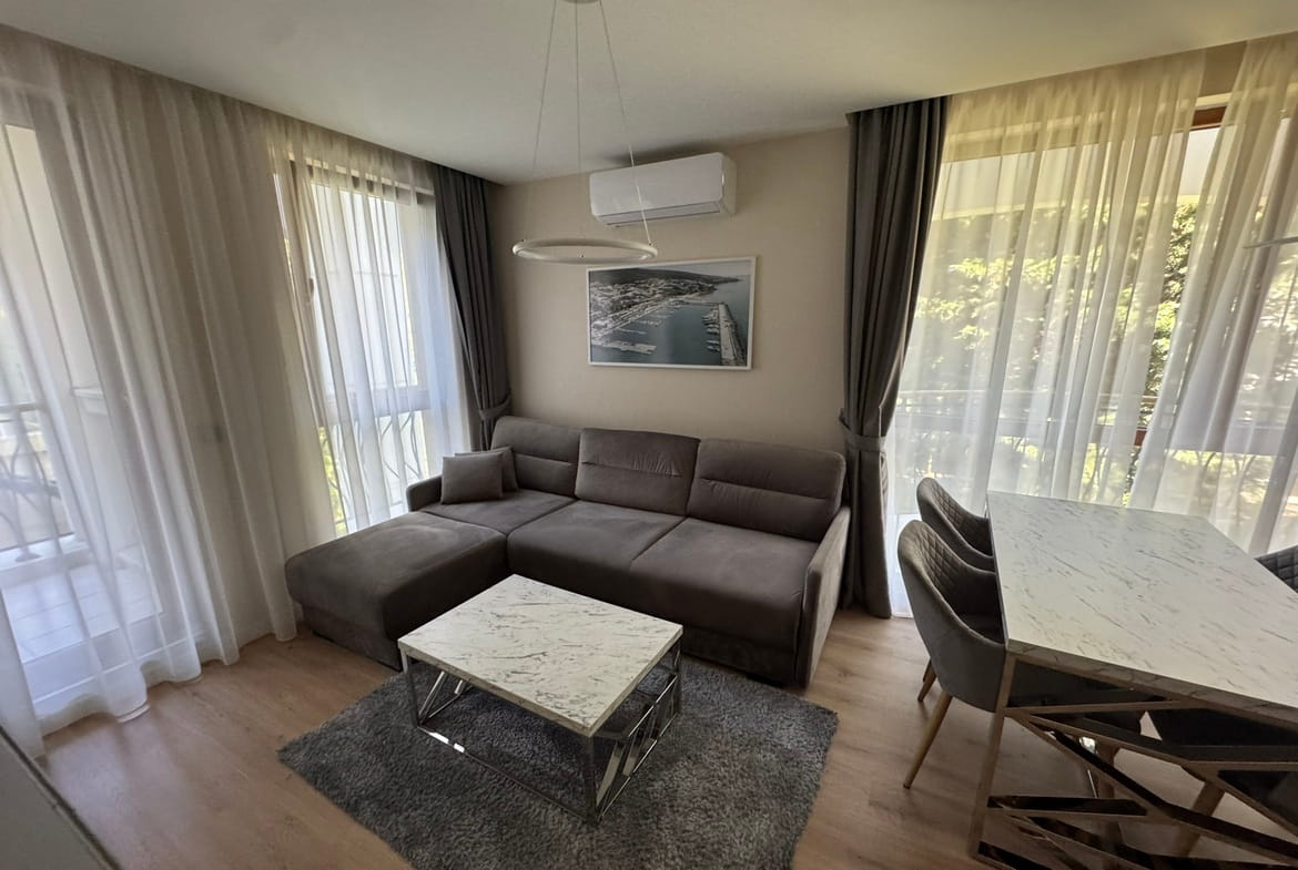 Премиум апартамент 1+1, с одной спальней, комплекс Harmony Suites Premium , Солнечный берег