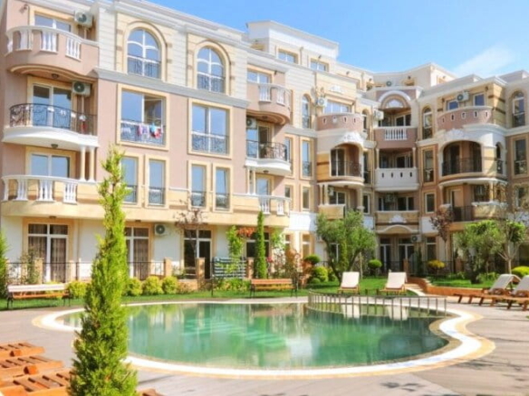 Апартамент 1+1, с одной спальней, комплекс Melia Park 10 , Равда
