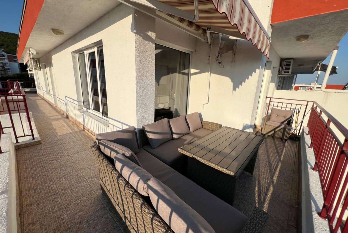 Ultra Sea View апартамент 1+3, Первая линия моря, Fort Noks Marina, Святой Влас