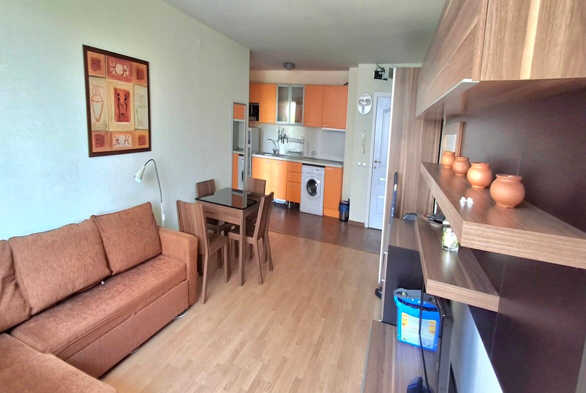 Апаратамент 1+1, Первая  линия моря, Комплекс Panorama Fort Beach, Святой Влас