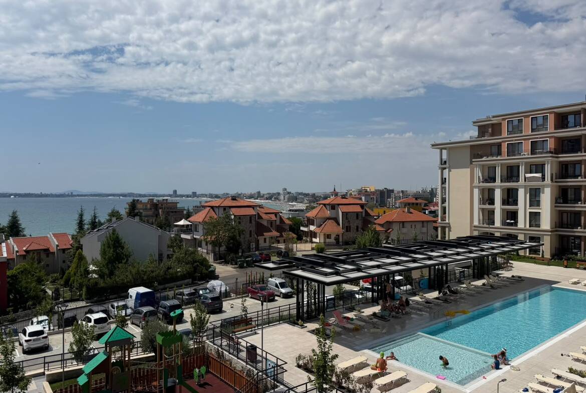 Новострой, апартамент 1+1, с 1-ой спальней, Green Fort Suites, Святой Влас