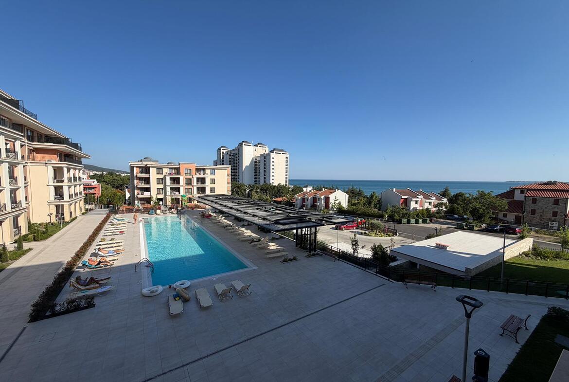 Новый апартамент 1+1, с 1-ой спальней, Green Fort Suites, Святой Влас