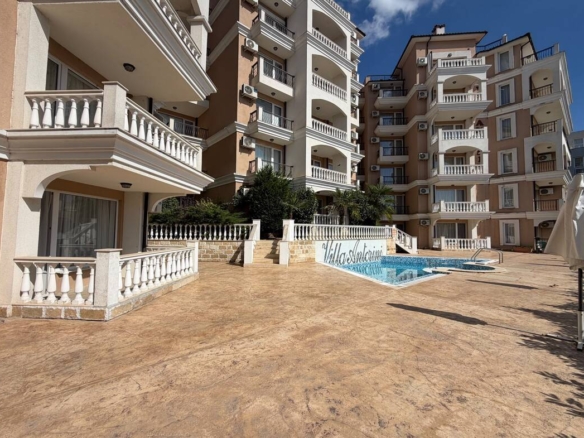 Апартамент 1+1 с 1-ой спальней, Святой Влас, мини комплекс с бассейном Villa Antorini